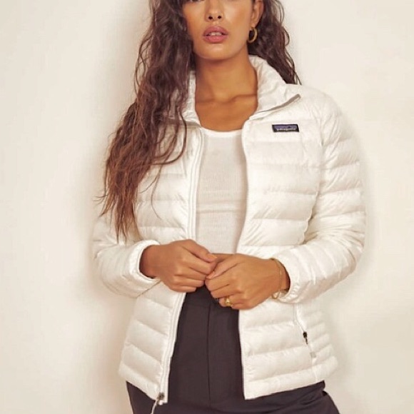 Patagonia Jackets & Blazers - 🎄🎁 NEW Patagonia birch white down puffer coat